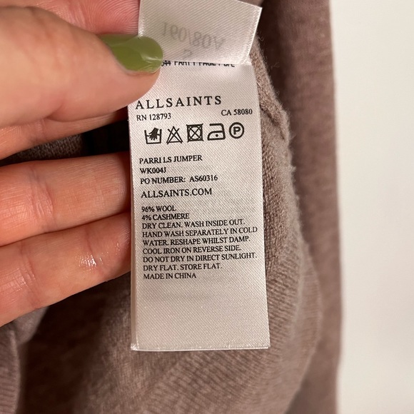 ALLSAINTS Parri LS Sweater Jumper - Picture 6 of 9